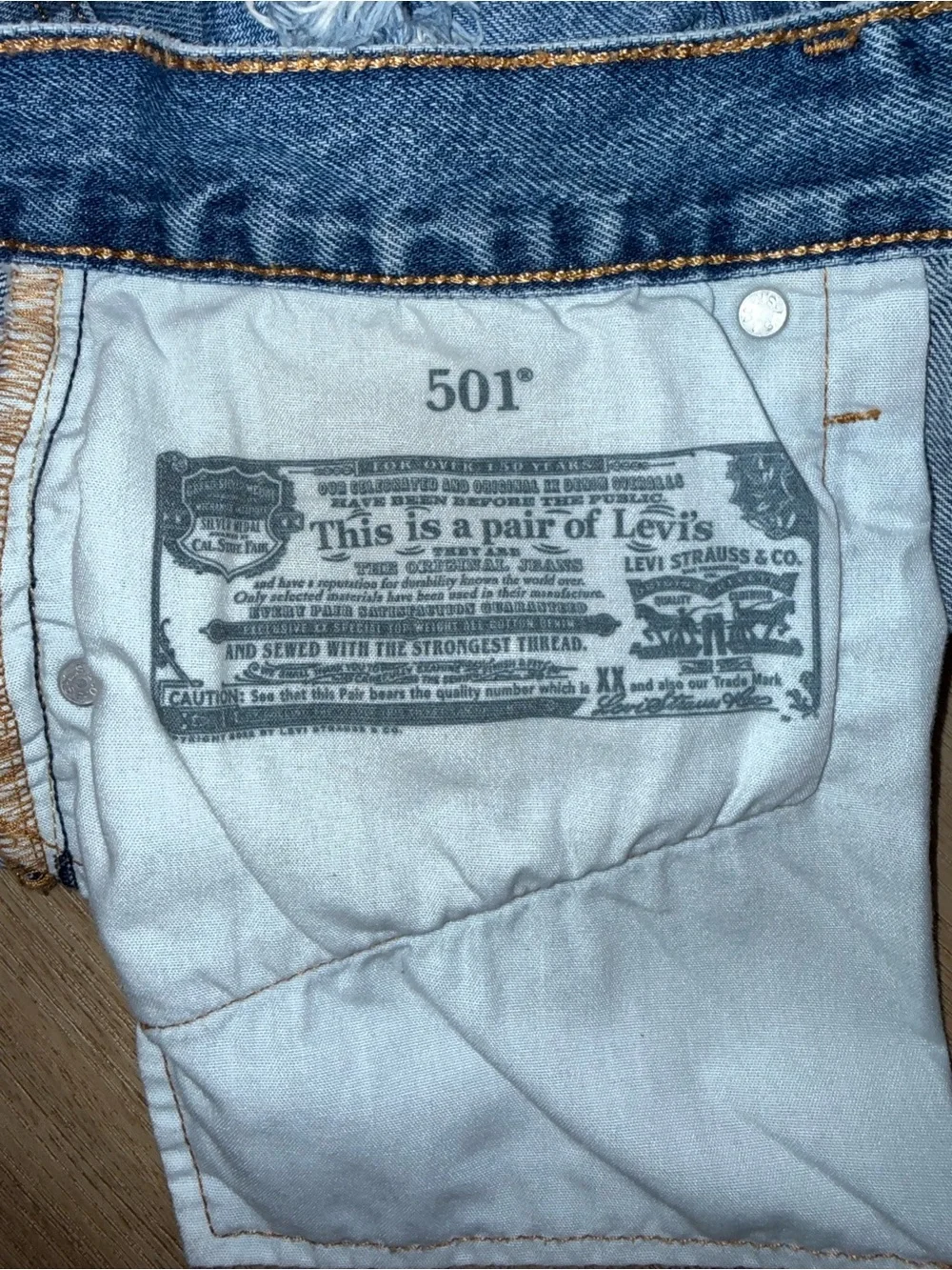 Levi's 501 women’s shorts
